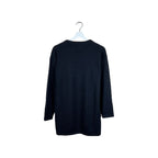 Vintage Kenneth Michael Creations Cat Design Knit Black