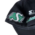 Vintage Starter CFL Saskatchewan Roughriders Spellout StrapBack