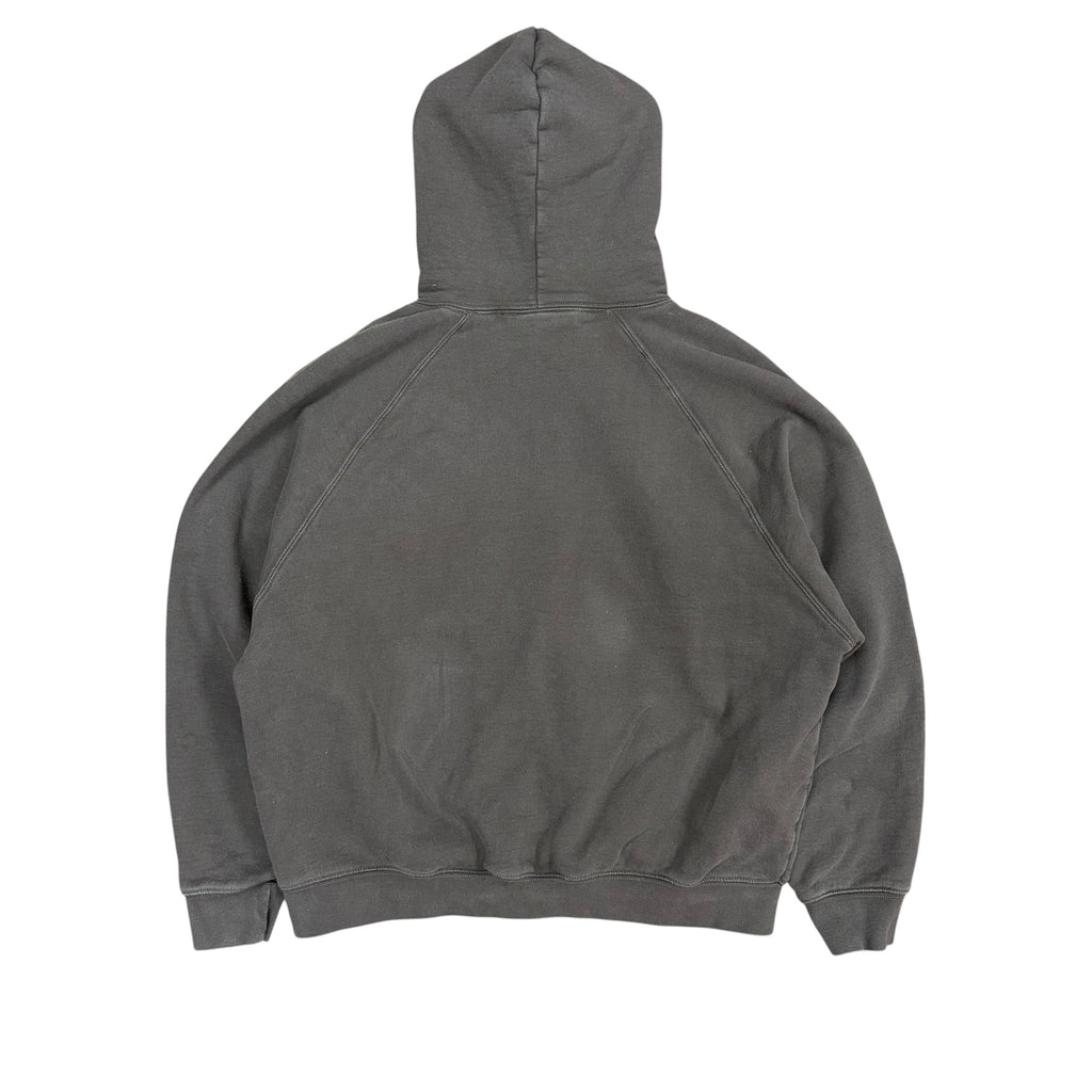 Essentials Felt Logo Hoodie Off Black