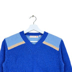 Marni x Uniqlo Popcorn V-Neck Knit Blue