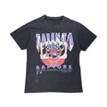 1994 Magic Johnson NBA Toronto Raptors Big Logo Tee Black