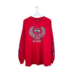 2001 Harley Davidson Lethbridge, Alberta Flame Longsleeve Red