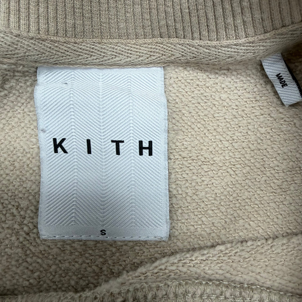 Kith Logo Crewneck Cream Biege