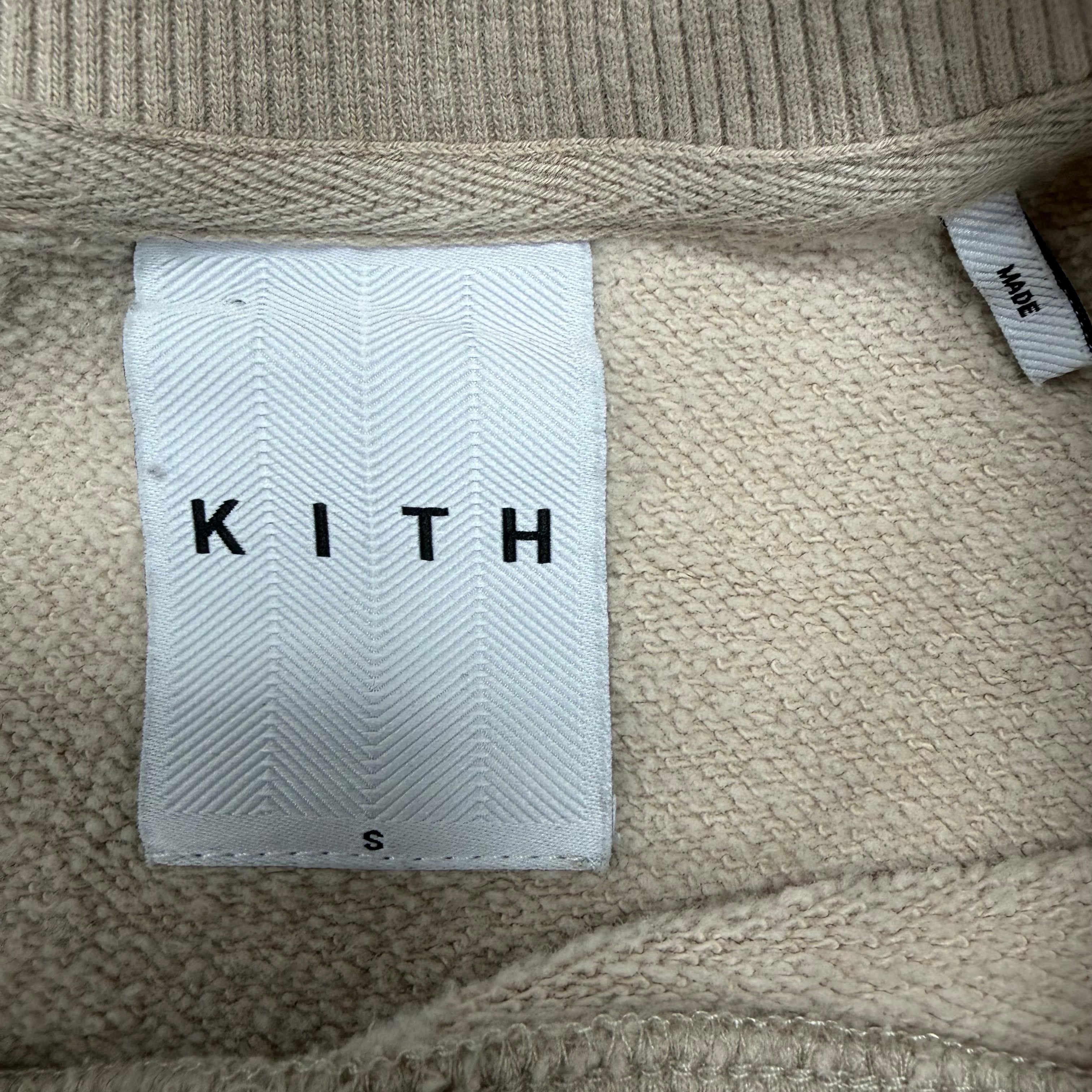Kith Logo Crewneck Cream Biege