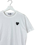 Comme Des Garçons PLAY Heart Tee White