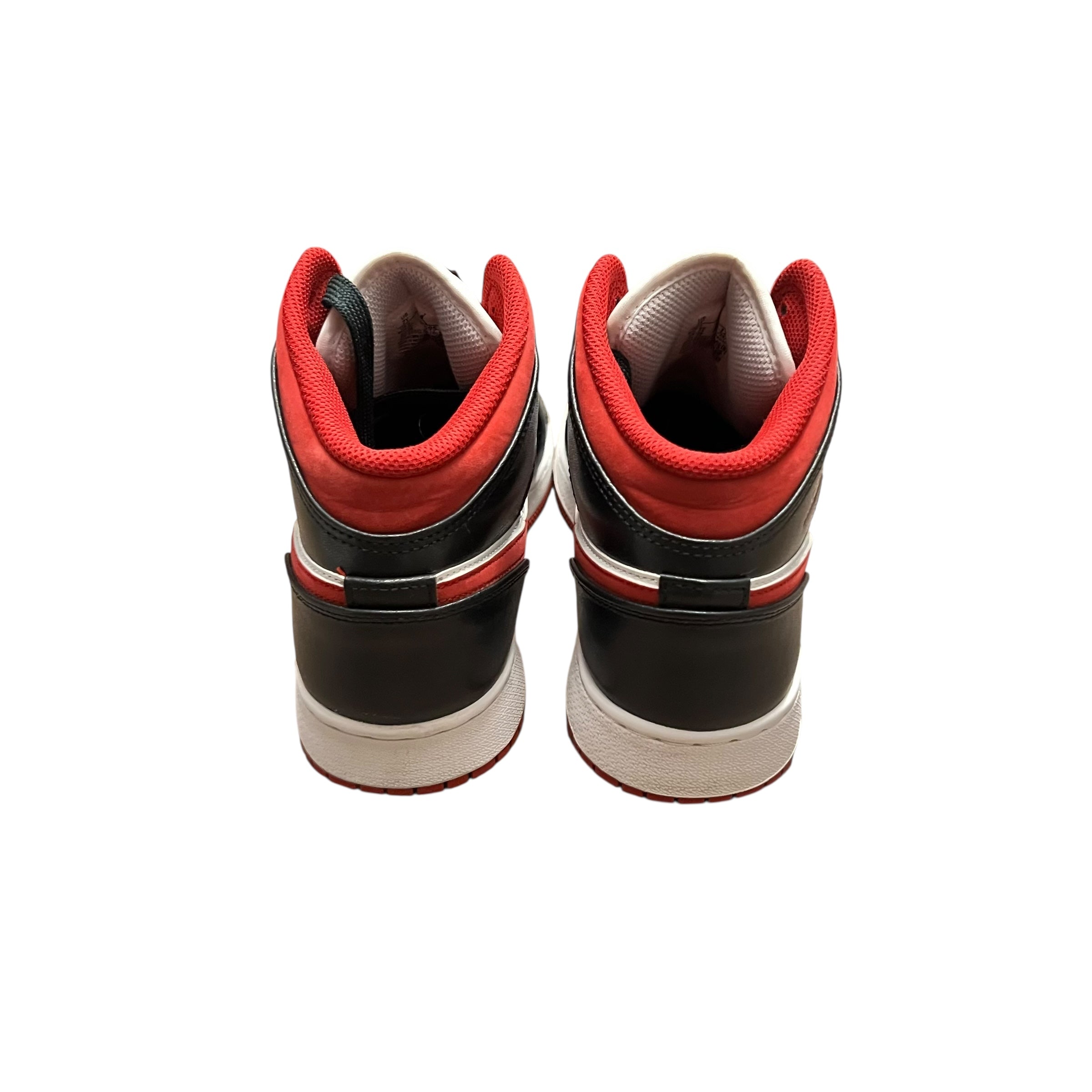 Jordan 1 Mid Gym Red Black White (GS)