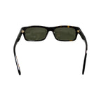 Jil Sander Striped Brown Sunglasses