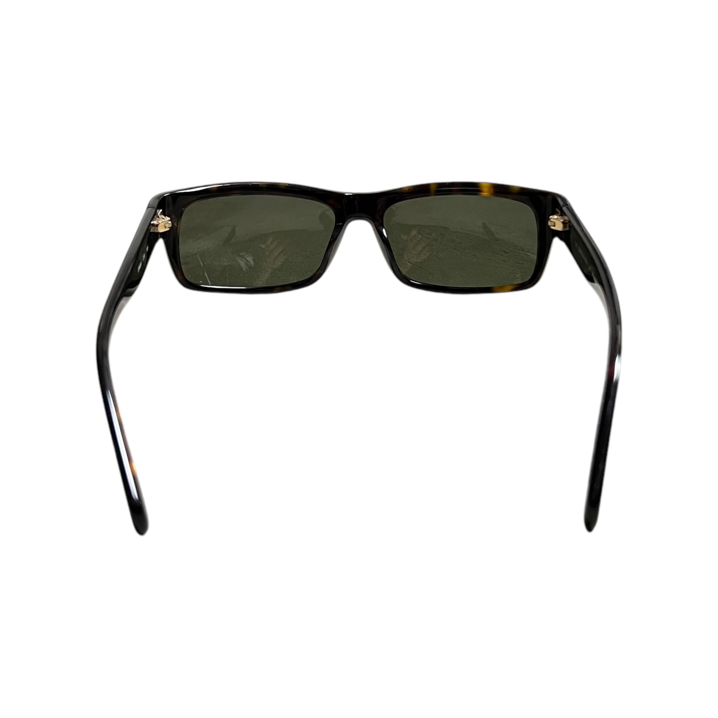 Jil Sander Striped Brown Sunglasses