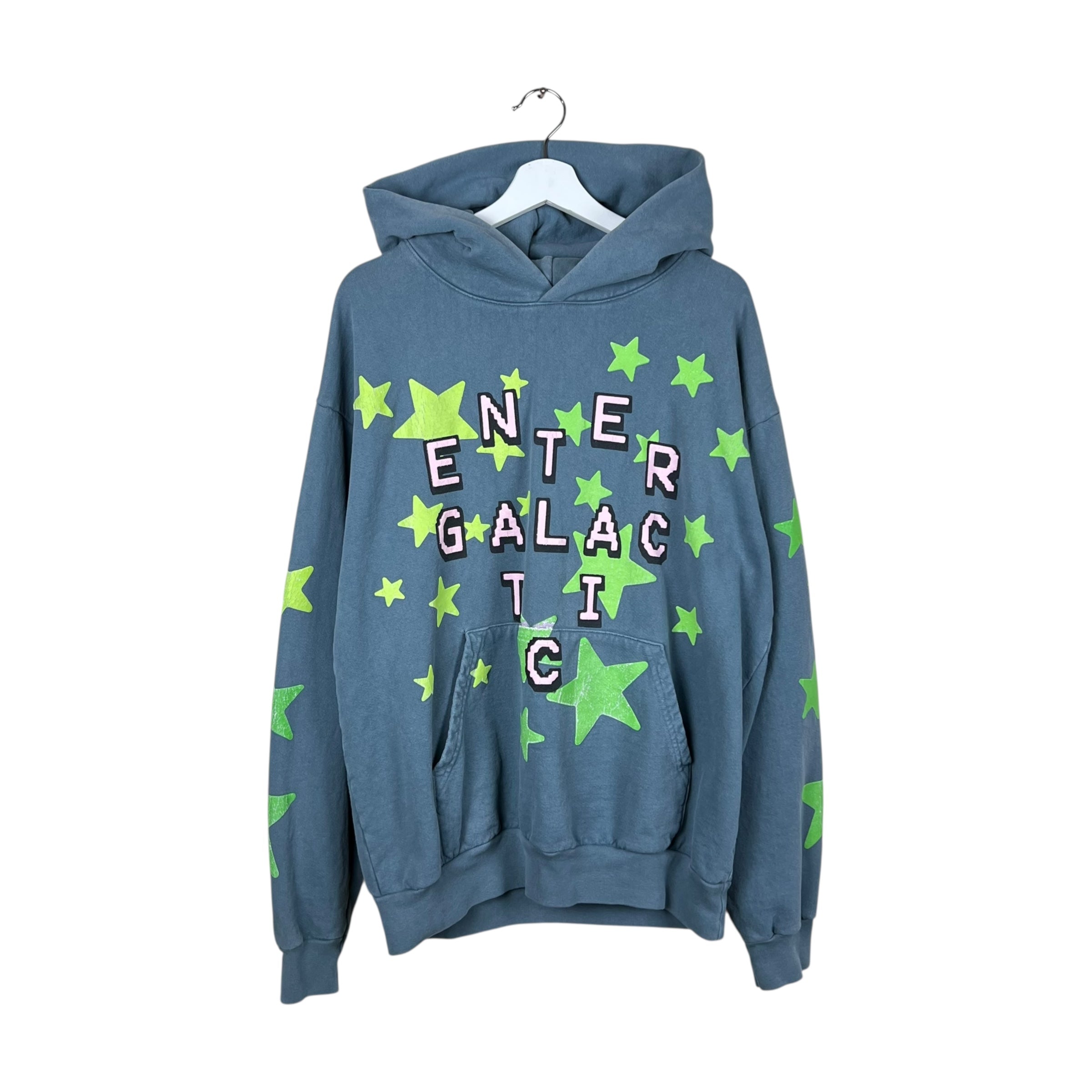 Cactus Plant Flea Market x Kid Cudi Enter Galactic Hoodie “Blue”