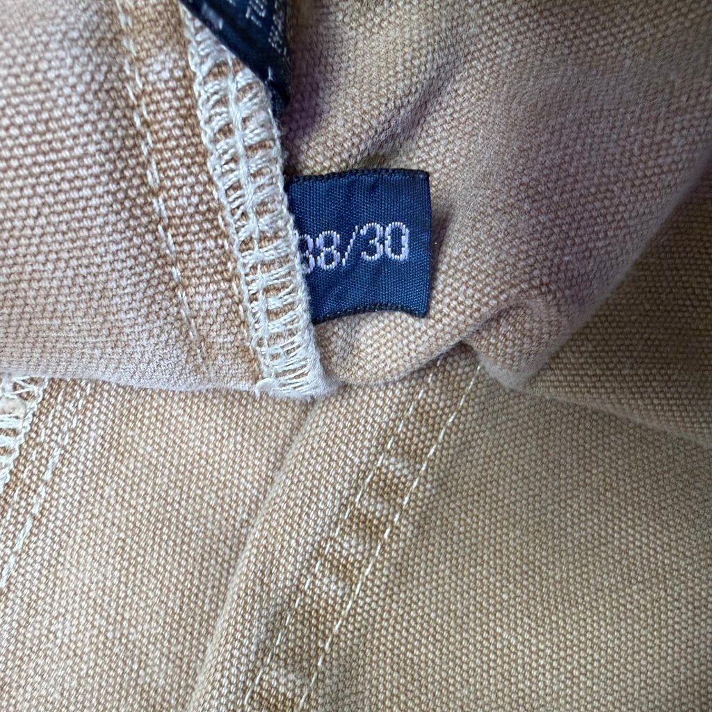 Vintage Polo By Ralph Lauren Carpenter Double Knees Pants Faded Tan