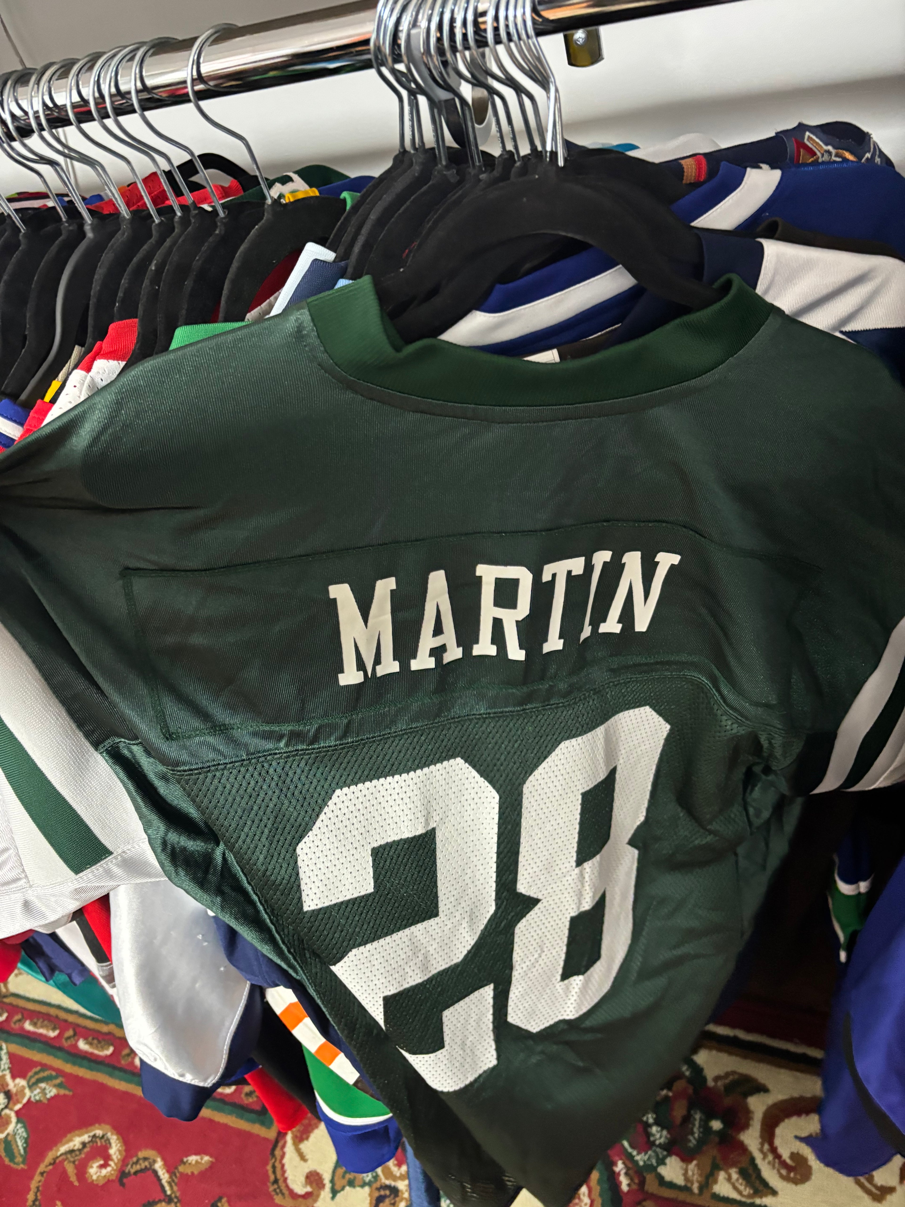 Reebok New York Jets Martin Jersey