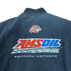 Vintage Jeff Hamilton Amsoil Racing Jacket Washed Black