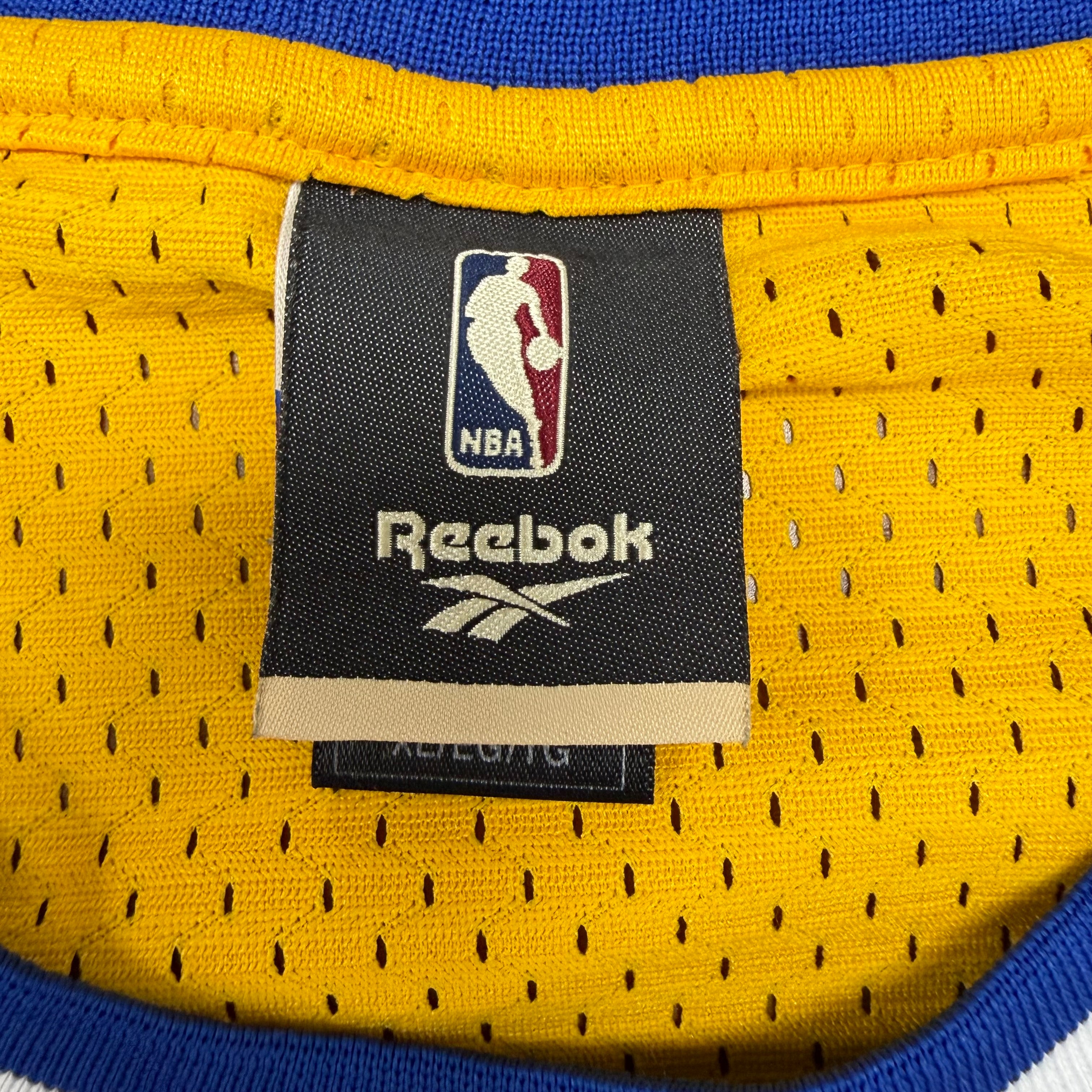 Vintage Reebok NBA Hardwood Classics Golden State Warriors Rick Barry Jersey