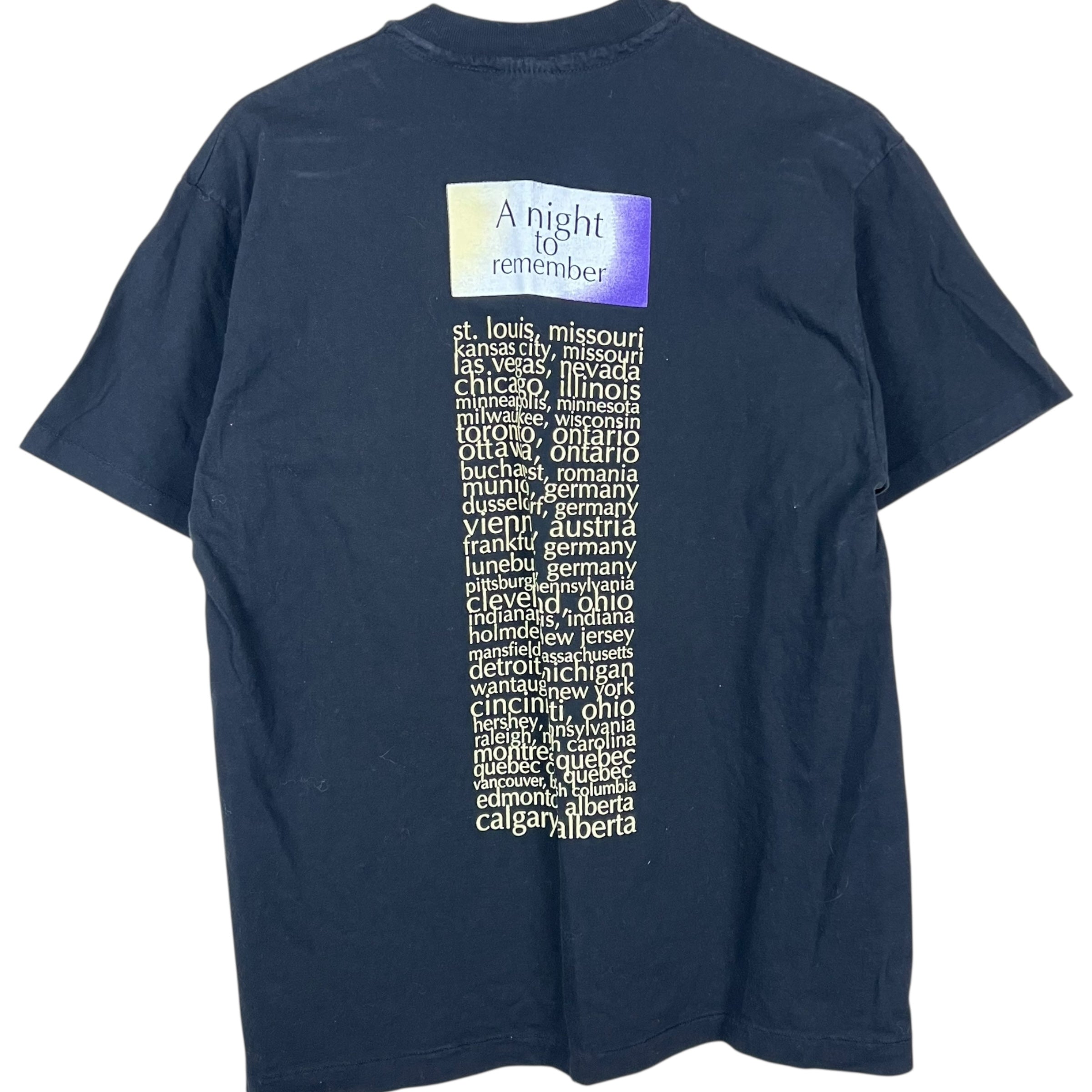 1993 Backstage Pass Rod Stewart “A Night To Remember” World Tour Tee