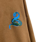 Marni Python Brushed Hoodie Brown