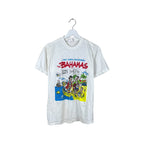 Vintage Comedy The Bahamas Tee White