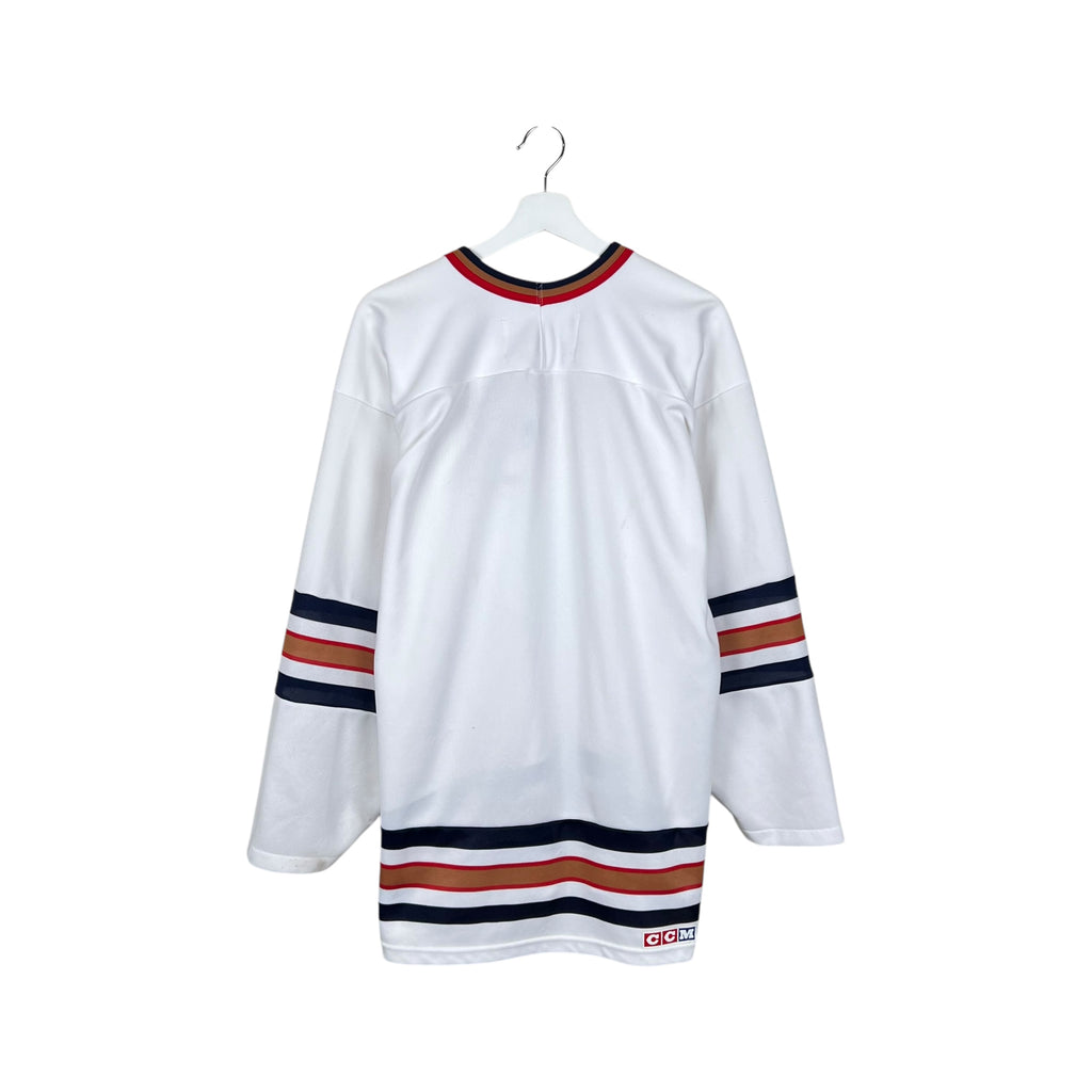 Vintage CCM Edmonton Oilers Blank Home Jersey