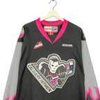 Vintage CCM CHL Calgary Hitmen 20th Anniversary Edition Jersey Black