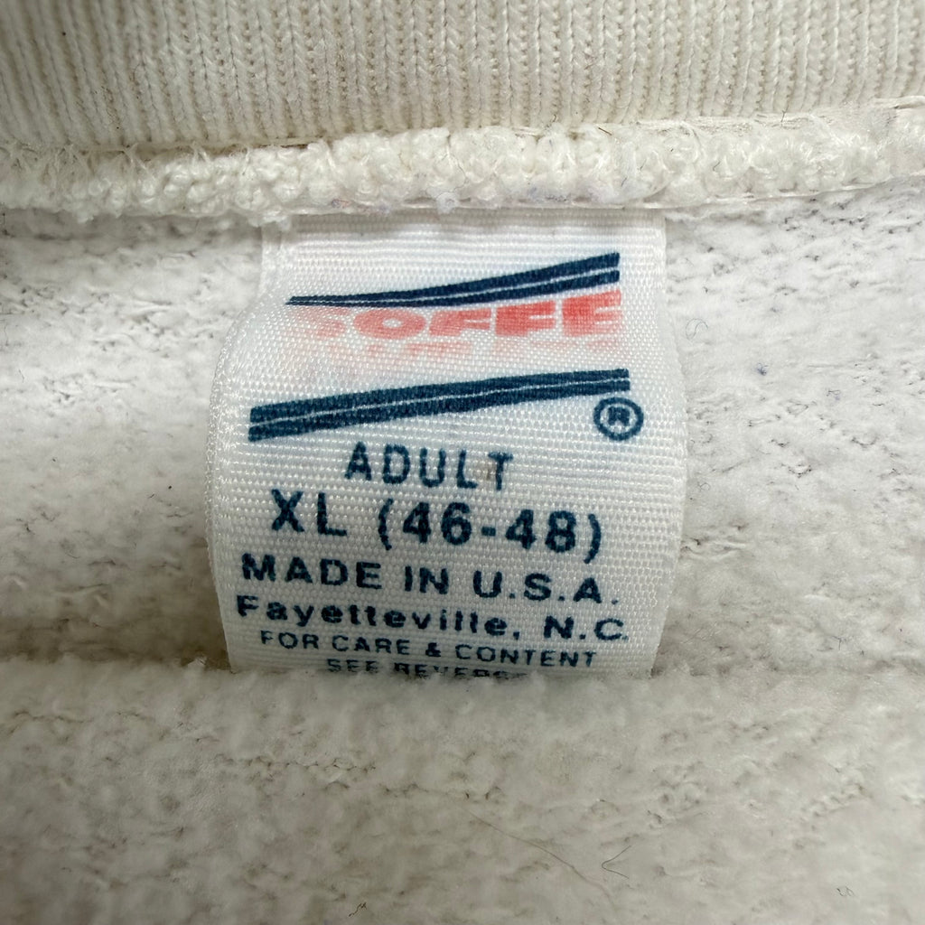 Vintage Soffe University Of Maine Black Bears Crewneck White