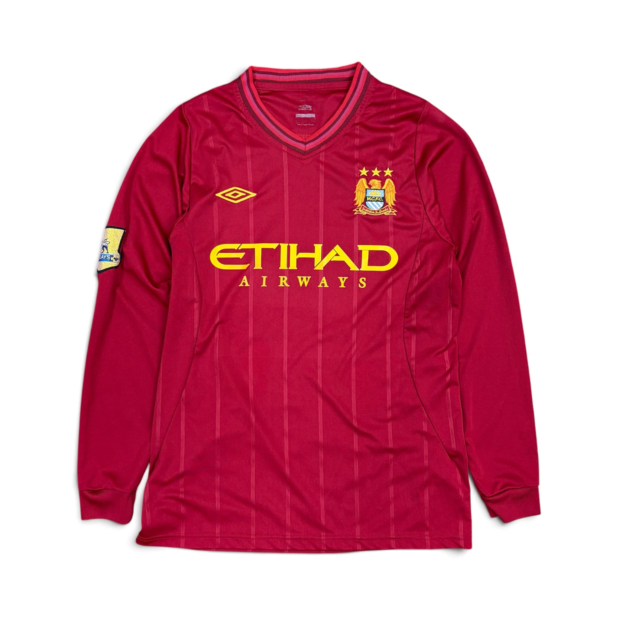 2015 Umbro Manchester City Pablo Zabaleta Home Longsleeve Jersey