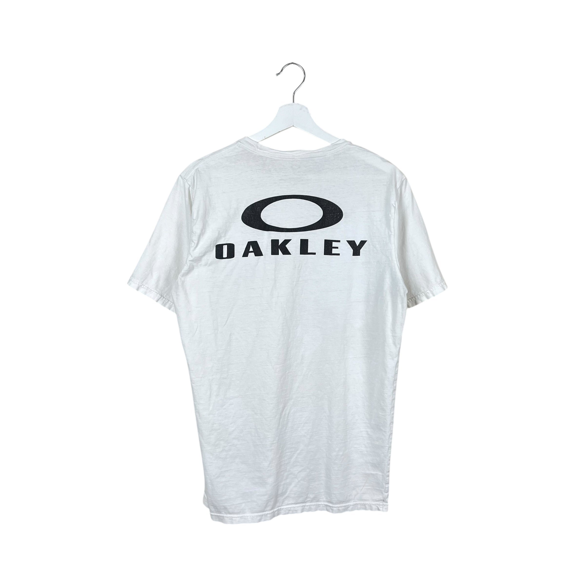 Vintage Oakley Logo Tee White
