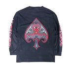 Vintage West Coast Choppers Devil  Spade Longsleeve
