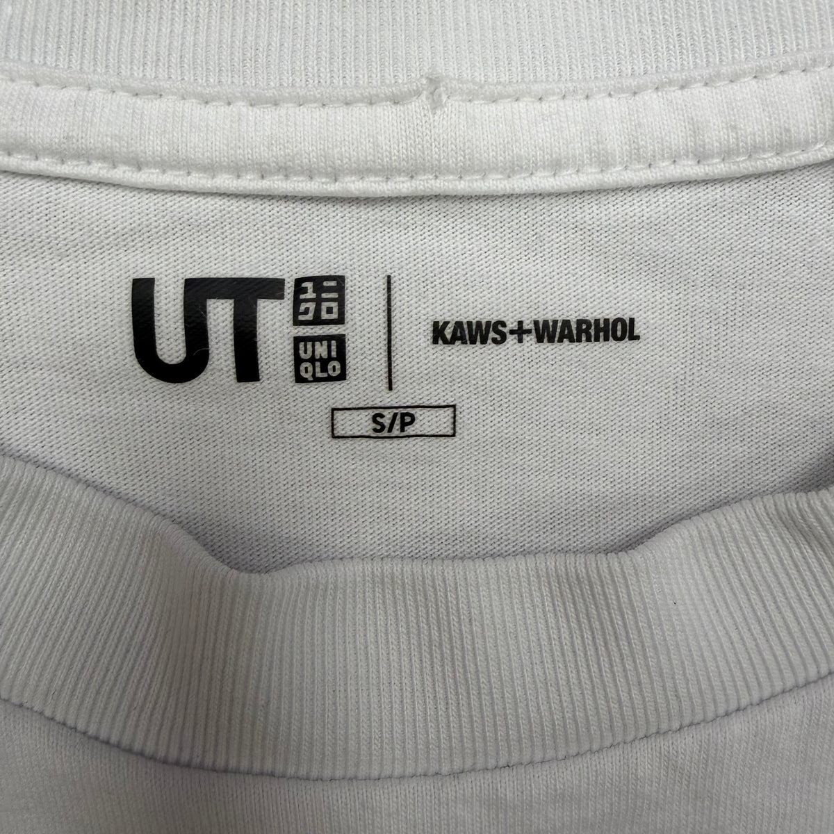 KAWS x Andy Warhol x Uniqlo Graphic Tee White