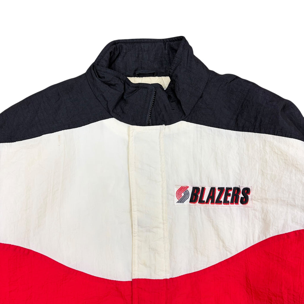 Vintage Apex One NBA Portland Trailblazers Stripe Jacket