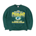 1997 Fans Gear NFL Green Bay Packers Super Bowl Champs Crewneck Green
