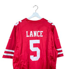 Vintage Nike NFL San Francisco 49ers Trey Lance Away Jersey