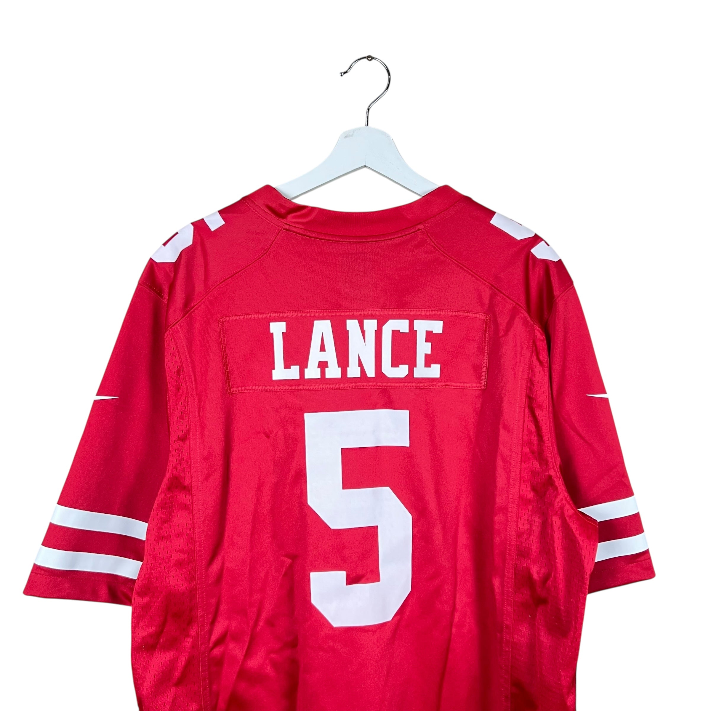 Vintage Nike NFL San Francisco 49ers Trey Lance Away Jersey