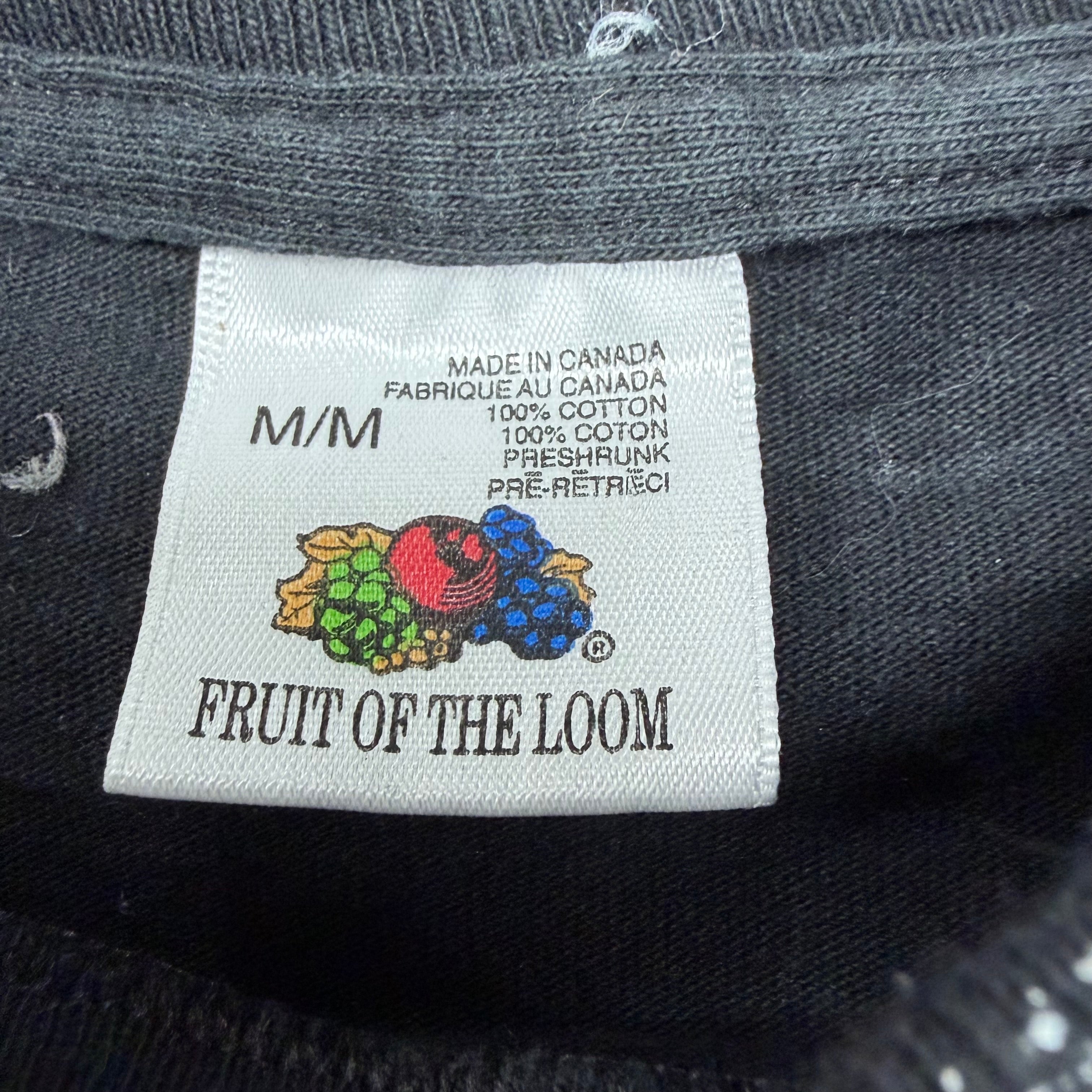 Vintage Nature “Canada’s Grey Wolf” AOP Tee Black