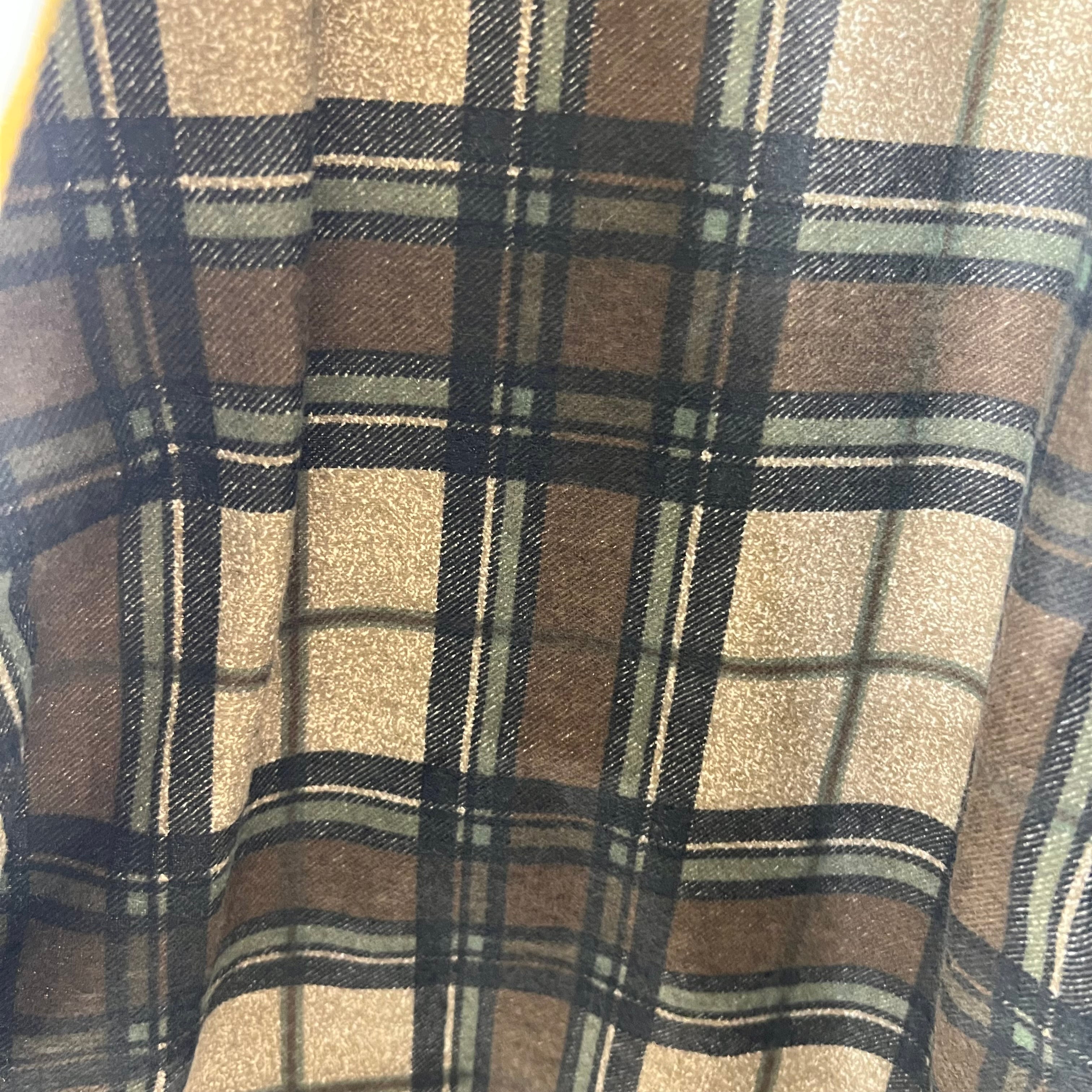 Vintage Dickies Painters Flannel Lined Jacket White
