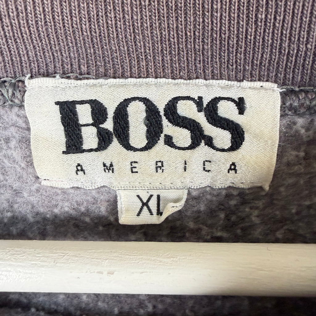 Vintage Hugo Boss America Embroidered Logo Crewneck