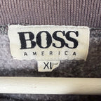 Vintage Hugo Boss America Embroidered Logo Crewneck