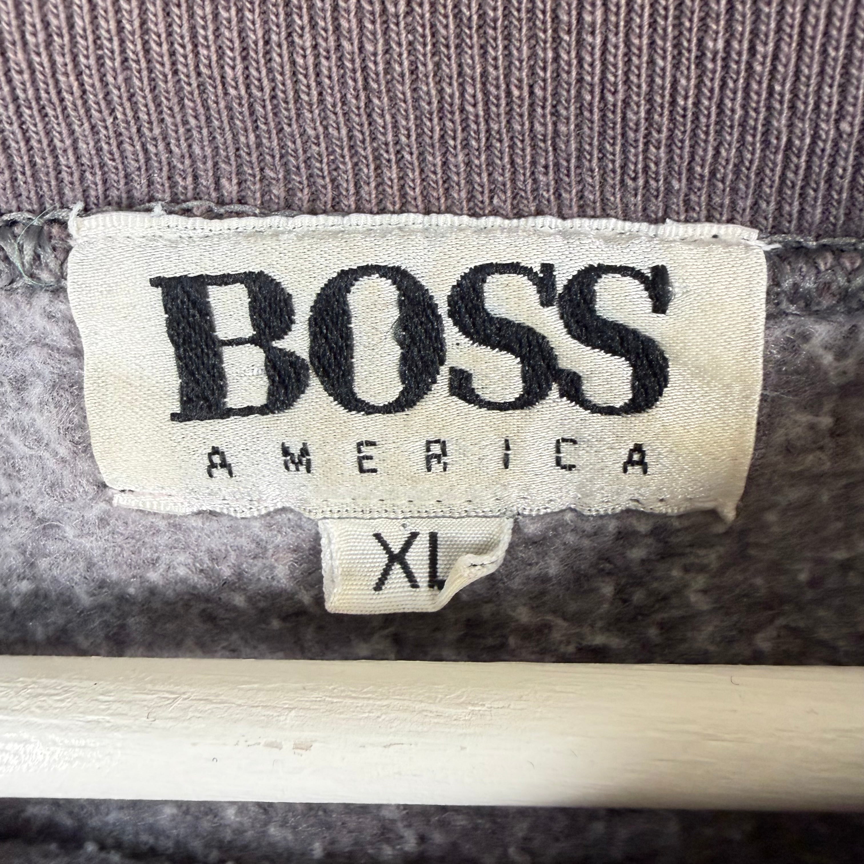 Vintage Hugo Boss America Embroidered Logo Crewneck