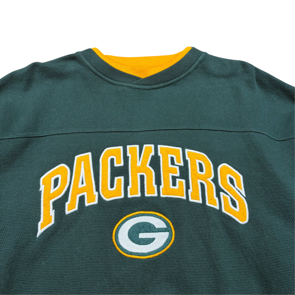 Vintage Lee Sport NFL Green Bay Packers Arch Logo Crewneck
