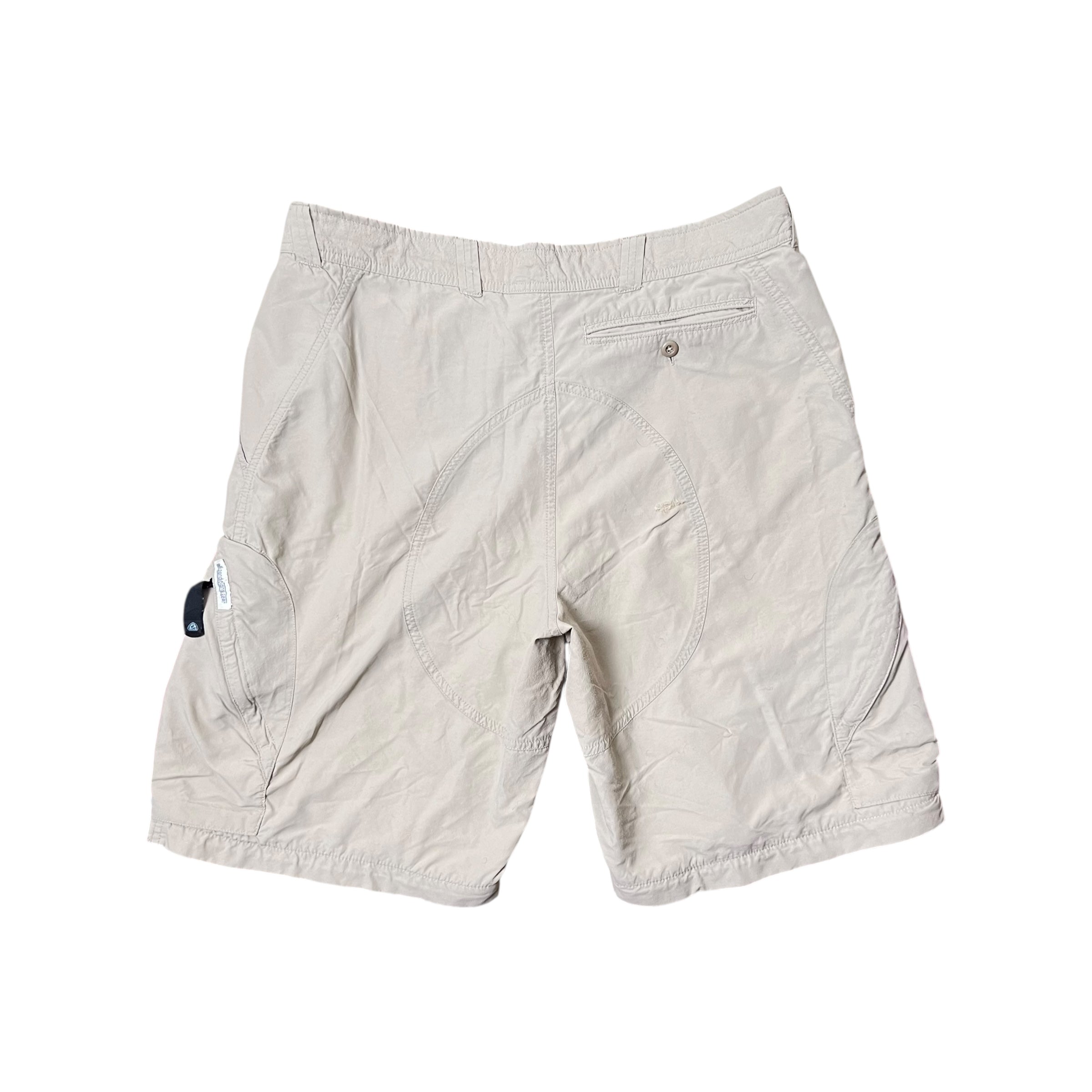 Vintage Y2K Nike ACG 2 In 1 Cargo Nylon Shorts Khaki