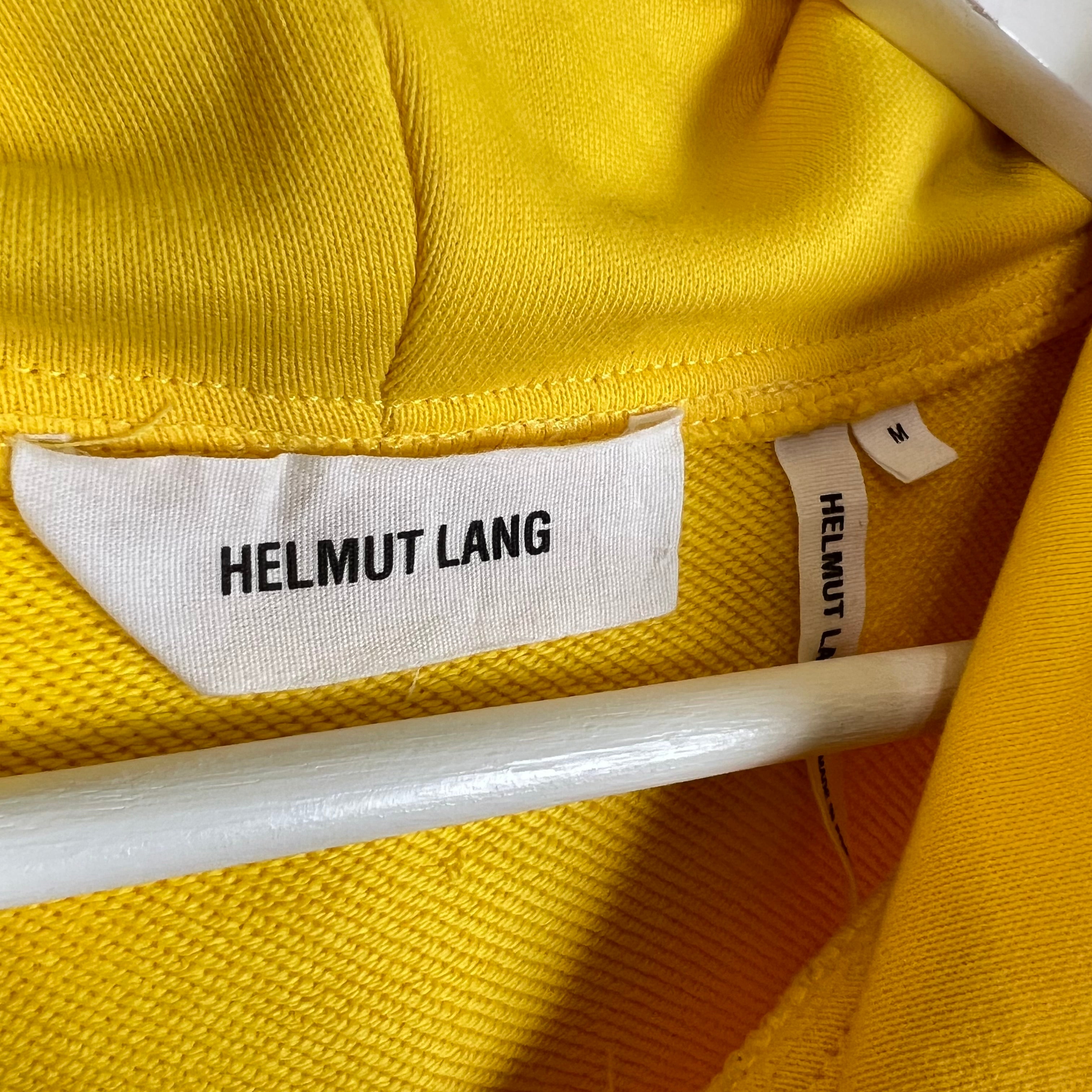 Helmut Lang Limited Edition “Taxi” Hoodie Yellow Gold