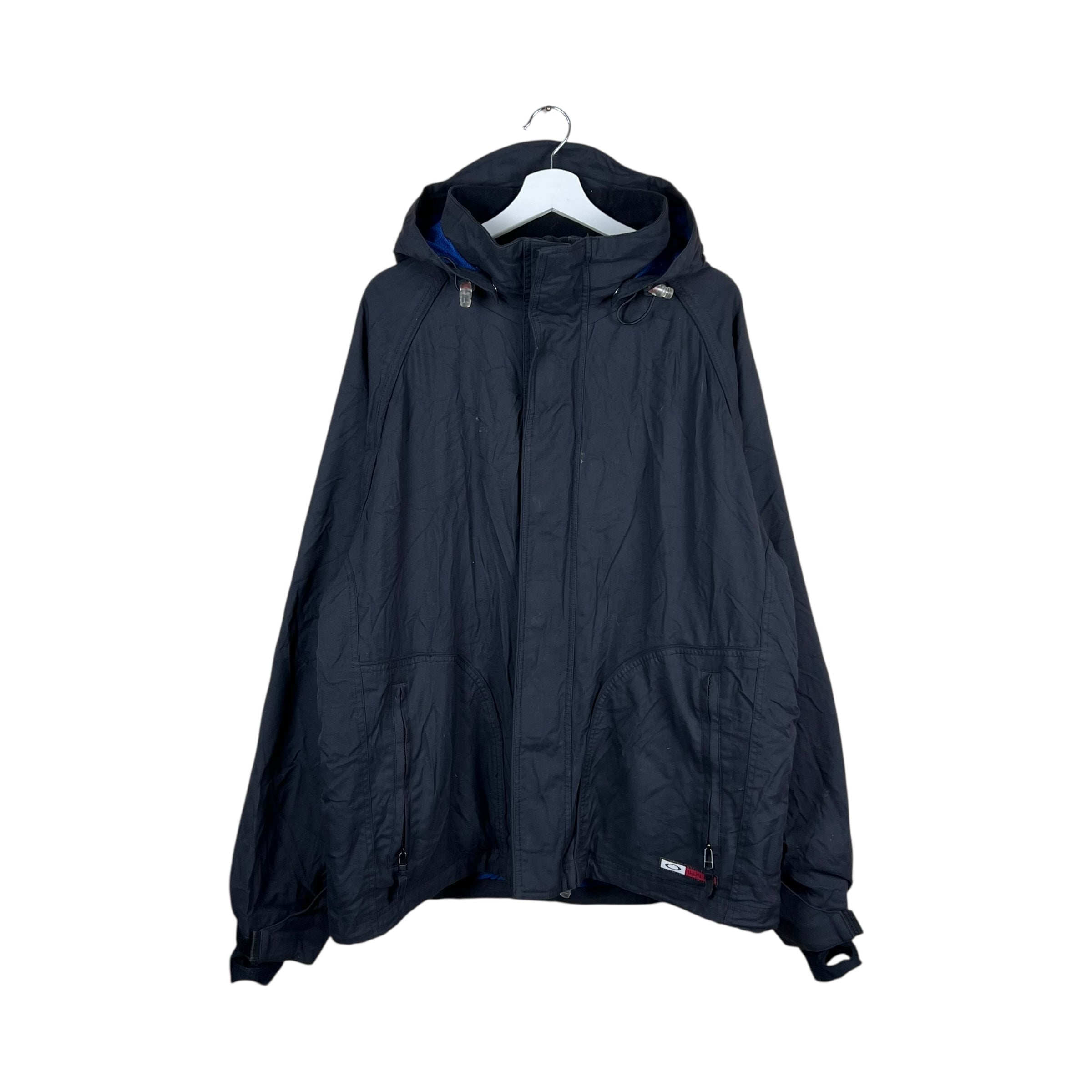 Vintage Oakley Technical Archive Zip Up Jacker Black