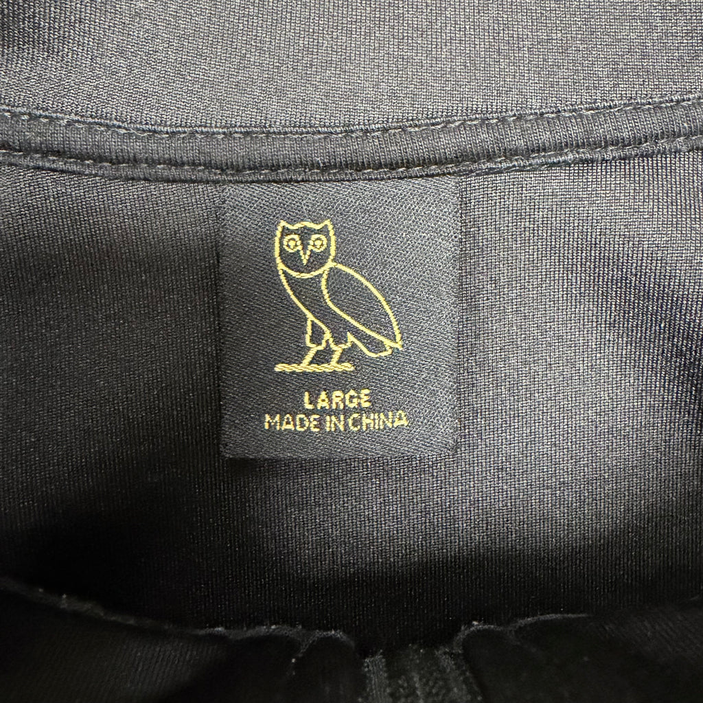 OVO Double Knit Track Jacket Black