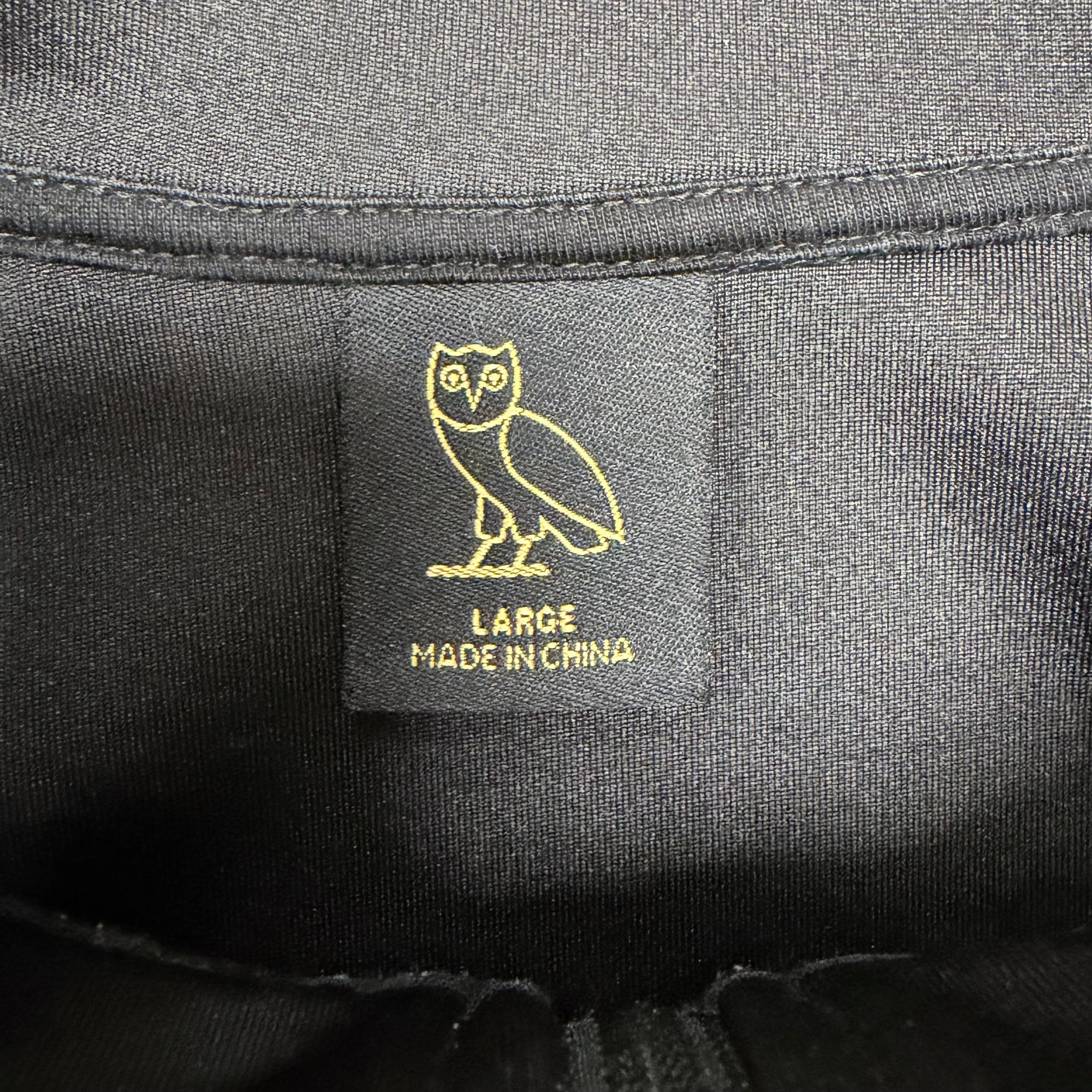 OVO Double Knit Track Jacket Black