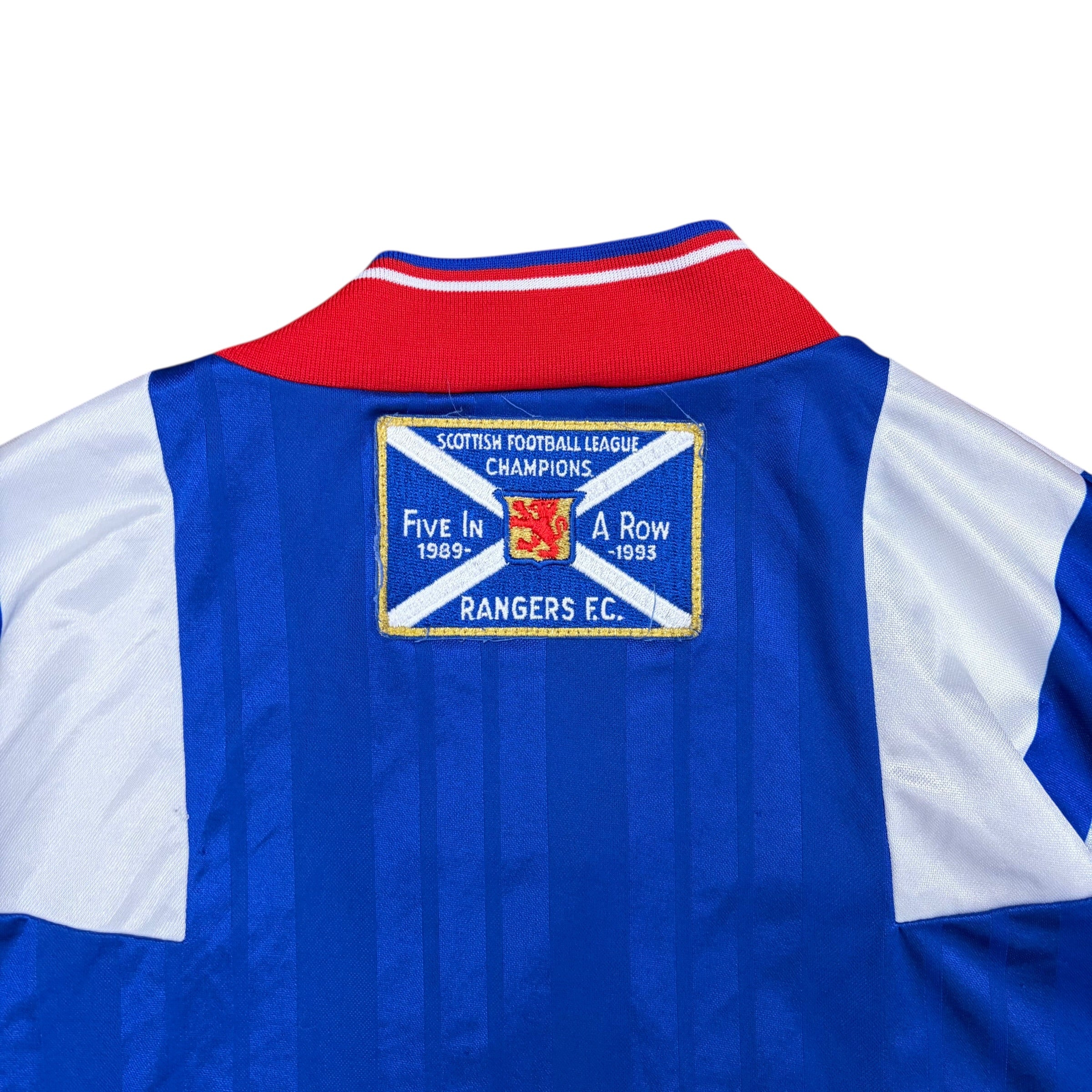 1994 Adidas Rangers Glasgow FC Blank Home Jersey