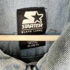 Vintage Starter MLB Montreal Expos Denim Jacket Mid Wash