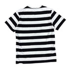 OVO Owl Logo Stripe Black/White Tee