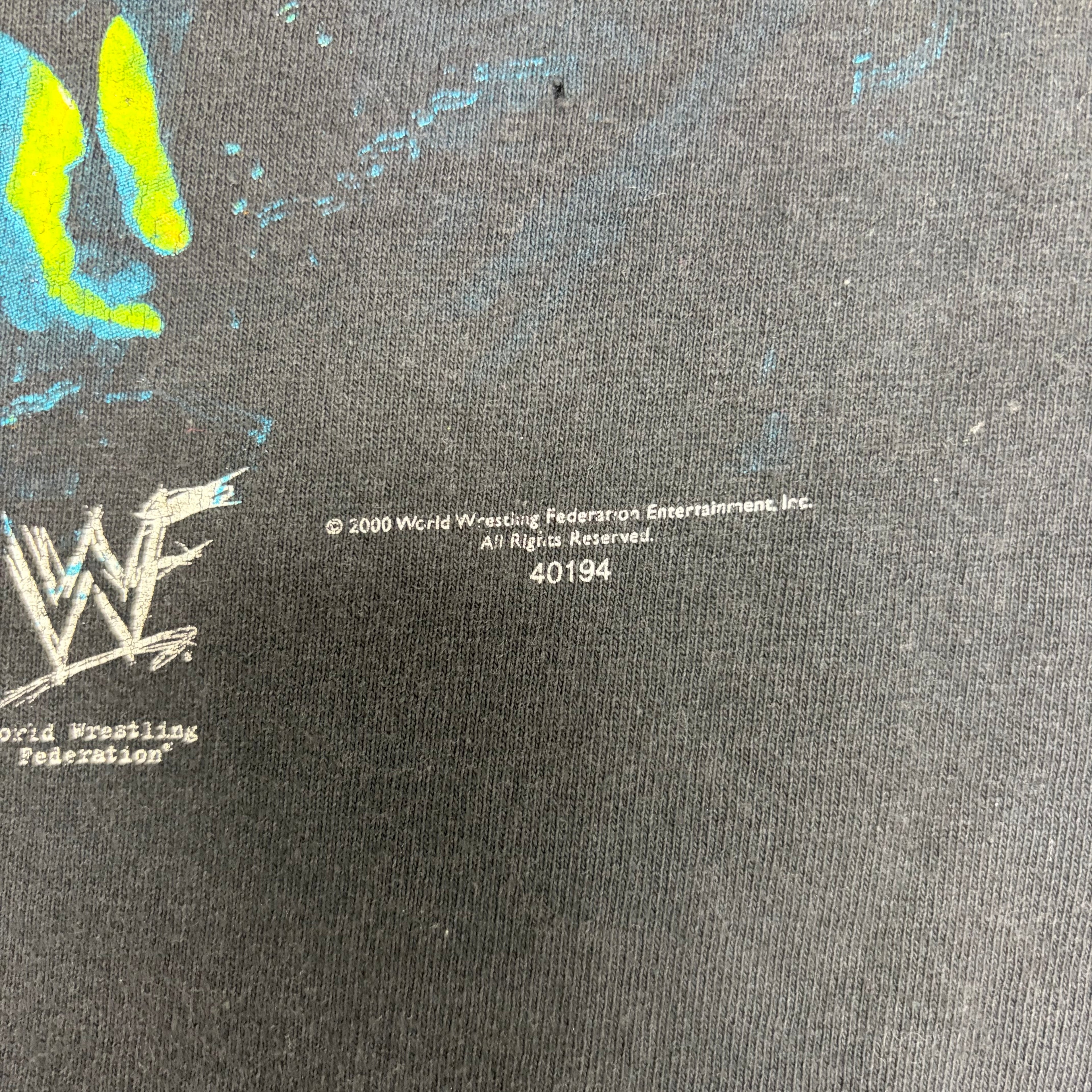 2000 WWF The Hardy Boyz Tee Black