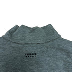 Vintage Versace Sport Quarter Zip Sweater Grey
