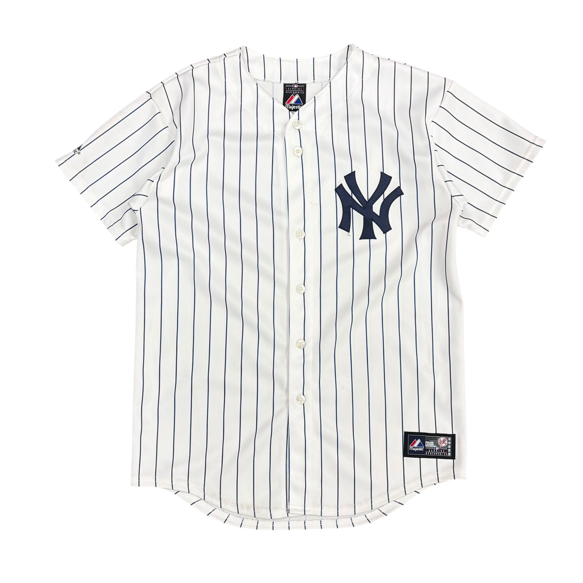 Vintage Majestic MLB Youth New York Yankees Pinstripe Home Jersey