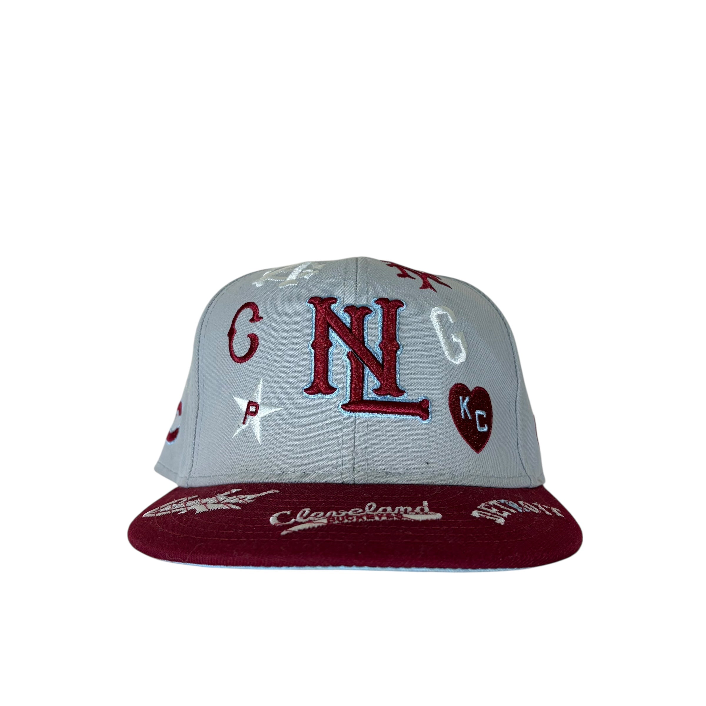 Vintage American Needle Negro League Embroidered Fitted Hat