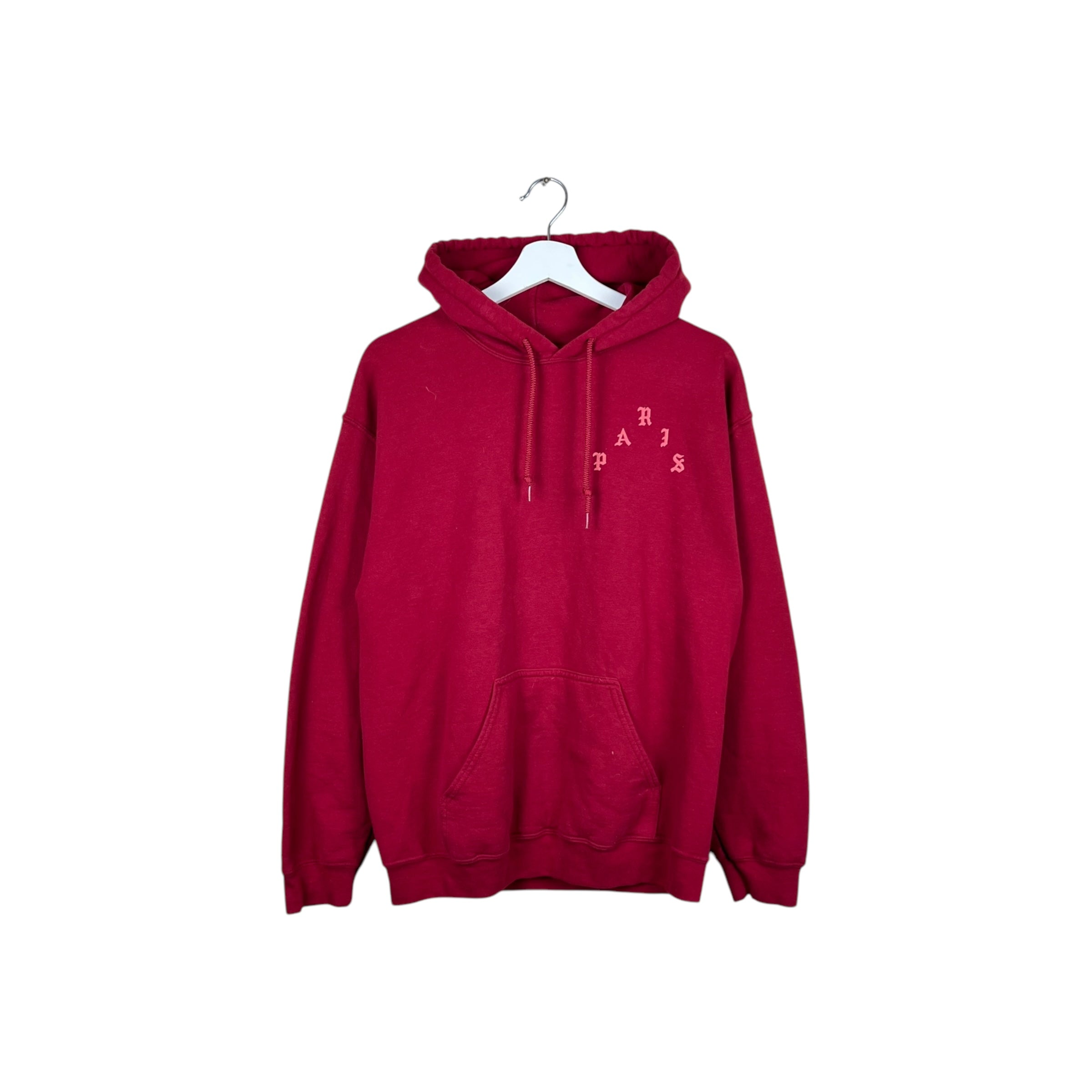 Yeezy TLOP “I Feel Like Pablo” Paris Hoodie Burgundy